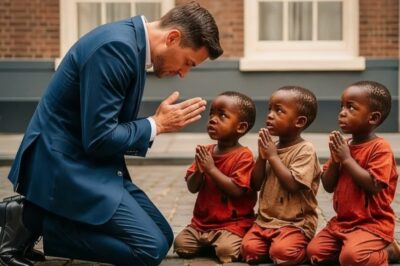 MILLONARIO ENCUENTRA TRES NIÑOS CON LA MISMA MARCA DE NACIMIENTO QUE SU HIJO… Y LLORA.