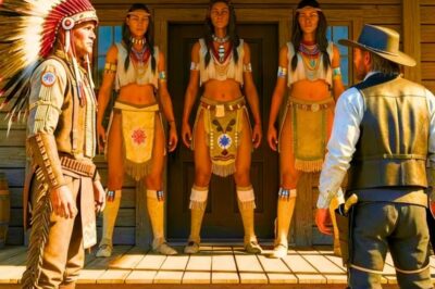 “Elige una para ACOSTARTE” Ranchero Pobre Rescató a Tres Novias Apaches Gigantes