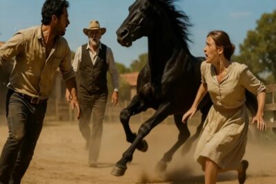 EL POBRE DOMADOR DE CABALLOS SALVA A LA HIJA VIRGEN DEL MILLONARIO, Y DESPUÉS…