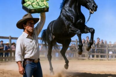 ¡DIEZ MILLONES POR DOMAR A ESTE CABALLO SALVAJE! LO QUE PASÓ DEJÓ A TODOS EN SHOCK