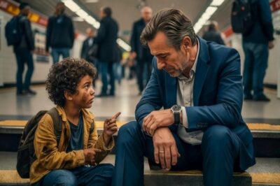 NIÑO POBRE MIRÓ AL MILLONARIO Y PREGUNTÓ: “¿TÚ TAMBIÉN TE PERDISTE?” — Y EL SILENCIO LO CAMBIÓ TODO