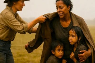 RANCHERA ENCUENTRA MAMÁ CON HIJOS PERDIDOS BAJO LA LLUVIA… ¡SU ACCIÓN LO CAMBIA TODO!