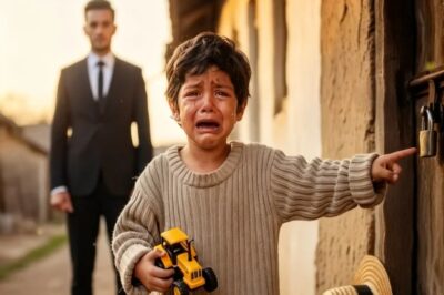 ¡NADIE LE CREÍA!  El niño que gritaba por su madre y el secreto que el millonario descubrió ……