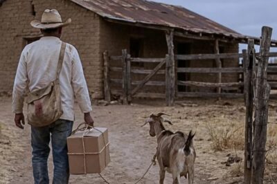 El maestro regresó al rancho donde su padre murió solo… Una cabra perdida lo devolvió a la vida.