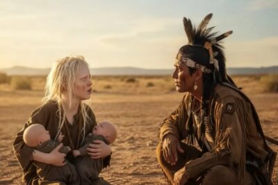 “¿Te llevas a uno de ellos?” preguntó la chica albina. La reacción del apache fue muda.