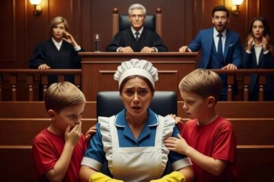El juicio parecía perdido para ella… hasta que la valentía de dos pequeños lo cambió todo