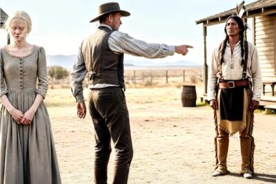 Su padre dijo que su piel blanca atraería la muerte…y la obligó a unirse a un apache que cambió su..