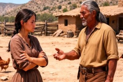 Apache anciano dijo: Me quedan 2 meses, cásate conmigo y quédate con todo… la joven lo dejó sin aire