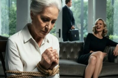 El multimillonario llegó a casa antes de tiempo… y vio lo que su esposa le hizo a su madre adoptiva