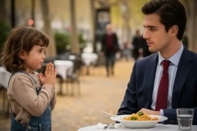 “SI ME DAS LAS SOBRAS, TE DIRÉ UN SECRETO” — Lo Que El Millonario Escuchó Lo Dejó Destruido