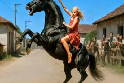 CHICA DE LA CALLE MONTÓ EL CABALLO SALVAJE AL QUE NADIE SE ACERCABA, Y LO QUE PASÓ DESPUÉS…