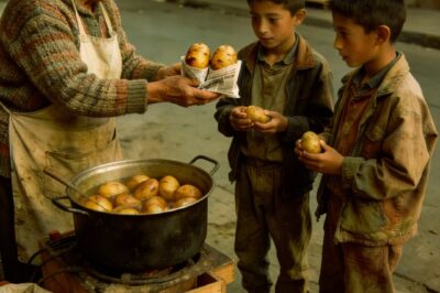 Una anciana pobre alimentó a dos niños hambrientos durante meses… luego desaparecieron sin despedirse. Veinte años después, la verdad salió a la luz.