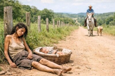 Un granjero solitario vio a una madre y a su hijo abandonados en el camino durante siete días… así que hizo esto…