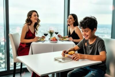 Millonarias se ríen del almuerzo humilde de un niño sin hogar — la verdad sobre él las deja en shock