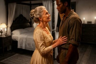 El esclavo que se acostó con una anciana ama.