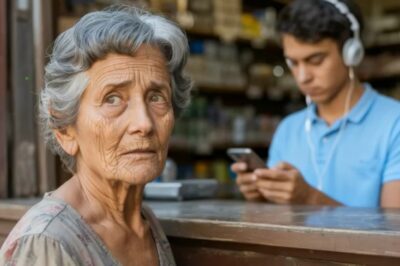 VENDEDORES IGNORAN A UNA VIEJITA… PERO AL DÍA SIGUIENTE ELLA REGRESA CON UNA LECCIÓN INOLVIDABLE