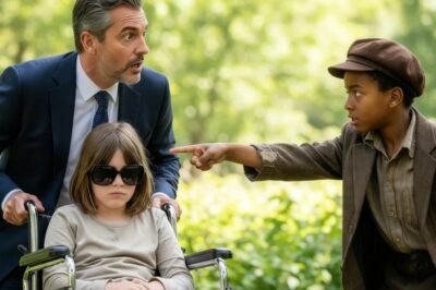 Tu hija no es ciega, es tu mujer la que le pone algo….le dijo el chico al Multimillonario