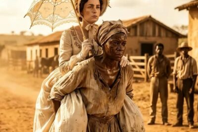 La esclava era obligada a cargar a su señora en la espalda… hasta el día en que algo terrible sucedi