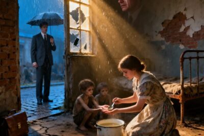 Millionaire fires his maid for stealing food…but when he follows her home, he bursts into tears!