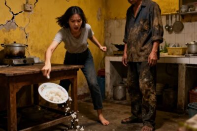 Tiré el plato de arroz con huevos al suelo y le grité a mi padre: «¡Estoy harta de esta vida miserable!».  Tres meses después, al regresar, ese mismo plato de arroz con huevos me hizo romper a llorar.