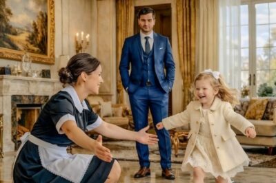 LA HIJA DEL MILLONARIO NO SONREÍA DESDE HACE AÑOS… HASTA QUE LLEGÓ UNA NUEVA EMPLEADA DE LIMPIEZA Y