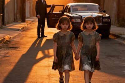Un millonario sin hijos encontró a dos gemelas abandonadas… nadie imaginó su decisión