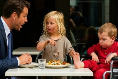 “SEÑOR, DEME LAS SOBRAS Y HARÉ CAMINAR A SU HIJO”. EL MILLONARIO SE BURLÓ, PERO MINUTOS DESPUÉS…