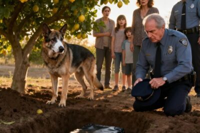 Querían deshacerse del viejo pastor alemán porque “solo destruía el jardín”… Pero cuando la policía cavó donde él insistía, descubrieron el secreto que su dueño llevó a la tumba