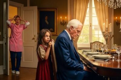 MILLONARIO SIEMPRE ALMORZABA SOLO… HASTA QUE LA HIJA DE LA EMPLEADA SE ACERCÓ Y PREGUNTÓ ALGO