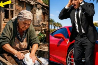 EL HIJO RICO REGRESÓ DEL EXTRANJERO y halló a su madre anciana viviendo en una casa abandonada