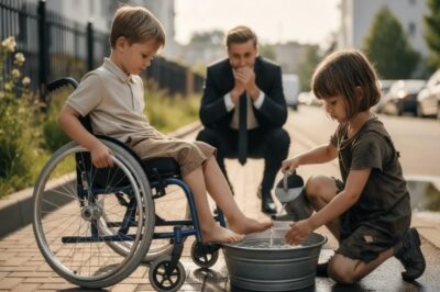 ‘Lavaré Tu Pie Y Caminarás…’ El Padre Pensó Que Era Una Broma Pero Se Paralizó Cuando Vio…