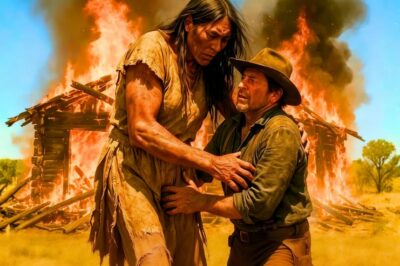Un Ranchero Salvó A Una Gigantesca Mujer Apache De Un Incendio. Al Día Siguiente Pidió su Mano