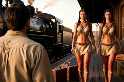 Vaquero esperaba a una novia indígena por carta, pero al bajar dos gemelas apache quedó paralizado.