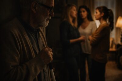 I Pretended to Be Blind for Six Months to Test My Three Daughters-in-Law… and on the final night, I heard something that changed everything