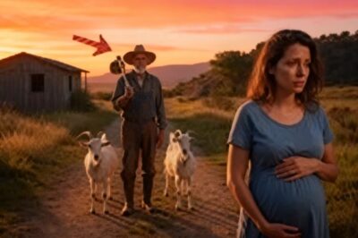 Viuda embarazada creía criar sola a su hijo… hasta que un hombre con dos cabras apareció