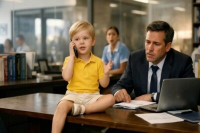 El millonario despreció al hijo de la limpiadora: Minutos después, el niño salvó su ………….