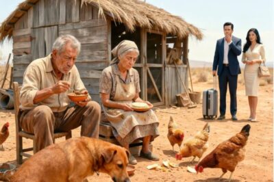 El Hijo Volvió a Casa con Su Esposa Rica… y Encontró a Sus Padres Viviendo con las Gallinas