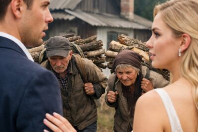 El Hijo Volvió A Casa Con Su Prometida Rica… Hasta Que Vio A Sus Padres Cargando Leña En La Espalda.