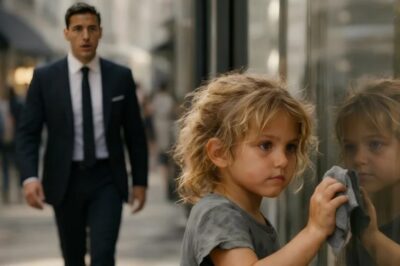 Millonario ve a una niña limpiando vidrios en la calle… y lo que hace después cambia su vida para