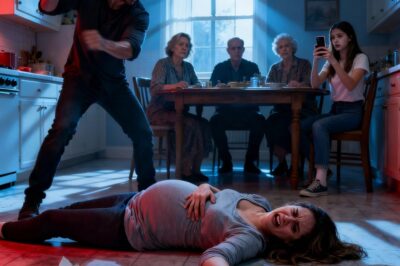 My Husband Beat Me While I Was Pregnant… and His Family Laughed But One Message I Sent Was About to Destroy Them All