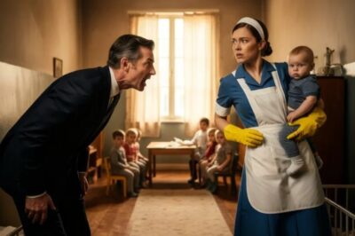 “El millonario la acusó de robo… pero el secreto que escondía el bebé lo destruyó por dentro”..