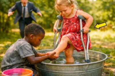 “I’ll Wash Your Daughter’s Feet and She’ll Walk Again,” The Rich Man Laughed, Then Froze