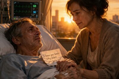 For 12 years, the wife knew her husband was having an affair but remained silent. When her husband was dying, she said something that made him turn pale…