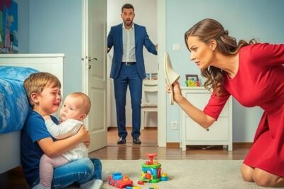 MILLONARIO LLEGA A CASA DE REPENTE… NIÑO LLORA Y SUPLICA: “NO NOS HAGAS DAÑO”