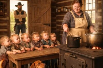 Fue Contratada para Cocinar para 6 Niños — El Vaquero Viudo No Esperaba lo que Pasó