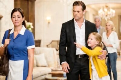 El Millonario Despidió a la Niñera Sin Escucharla… Hasta que Su Hija Reveló la Verdad Frente a Todos