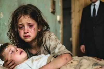 NIÑA MENDIGA LLORA POR HERMANO ENFERMO… MILLONARIO VE Y HACE LO INCREÍBLE