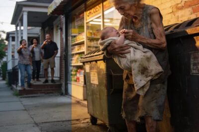 SHE PULLED A BABY FROM A TRASH BIN WITH NOTHING TO FEED HIM—THE WHOLE NEIGHBORHOOD LAUGHED… UNTIL 20 YEARS LATER, FATE MADE THEM CHOKE ON THEIR WORDS