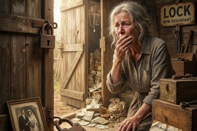 They Locked Her Out at 68… But What She Found in an Old Shed Took Everything Back