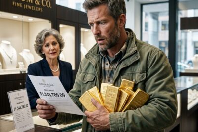 IN 2009, MY COUSIN TOLD ME TO TURN MY ENTIRE DEMOLITION PAYOUT INTO GOLD—15 YEARS LATER, I WALKED INTO A JEWELRY STORE WITH THOSE BARS IN MY ARMS… AND THE NUMBER ON THE PRICE SHEET LEFT ME UNABLE TO SPEAK